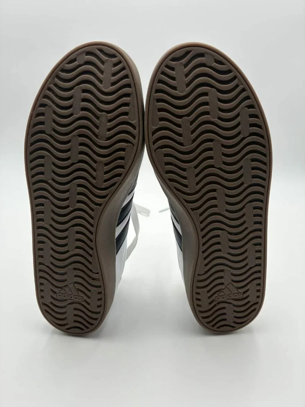 Adidas VL Court 3.0 White Black Gum Womens Size 8.5 ID879 - Picture 7 of 11